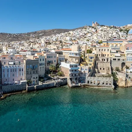 Seaside Neoclassical In Vaporia Ερμούπολη
